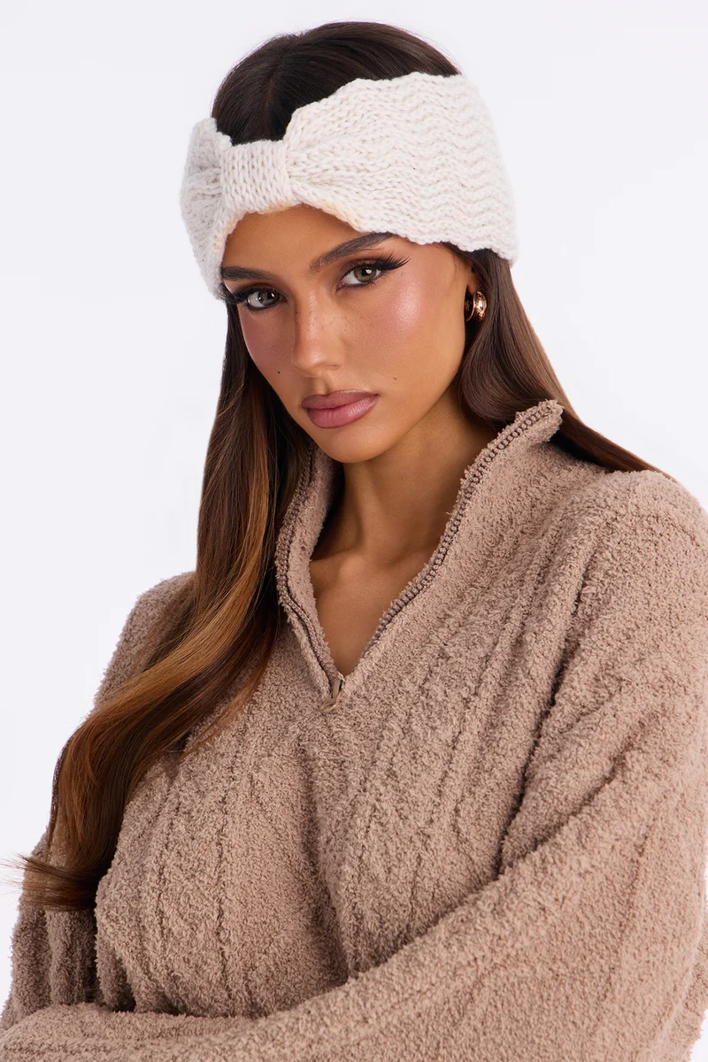 Sweet Twist Headband - Ivory