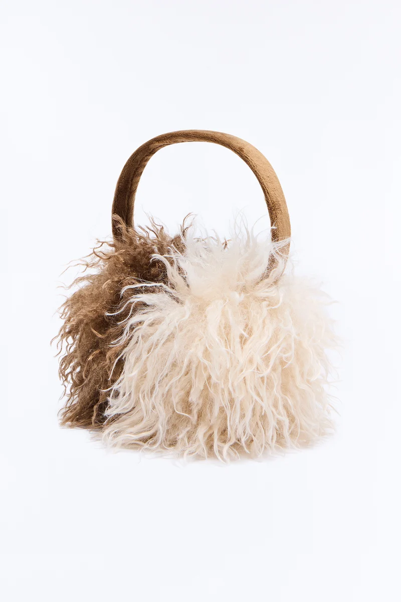 Polar Plush Earmuffs - Brown