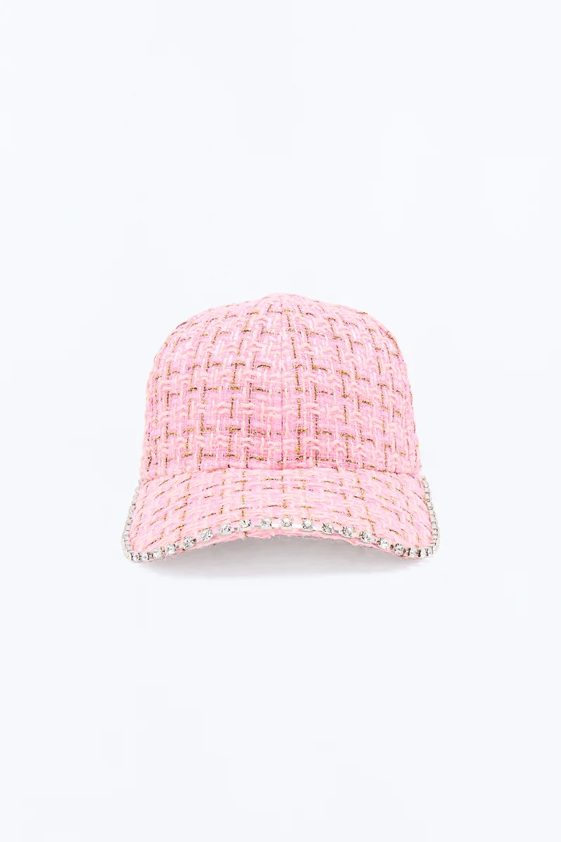 Boucle Babe Baseball Hat - Pink/combo
