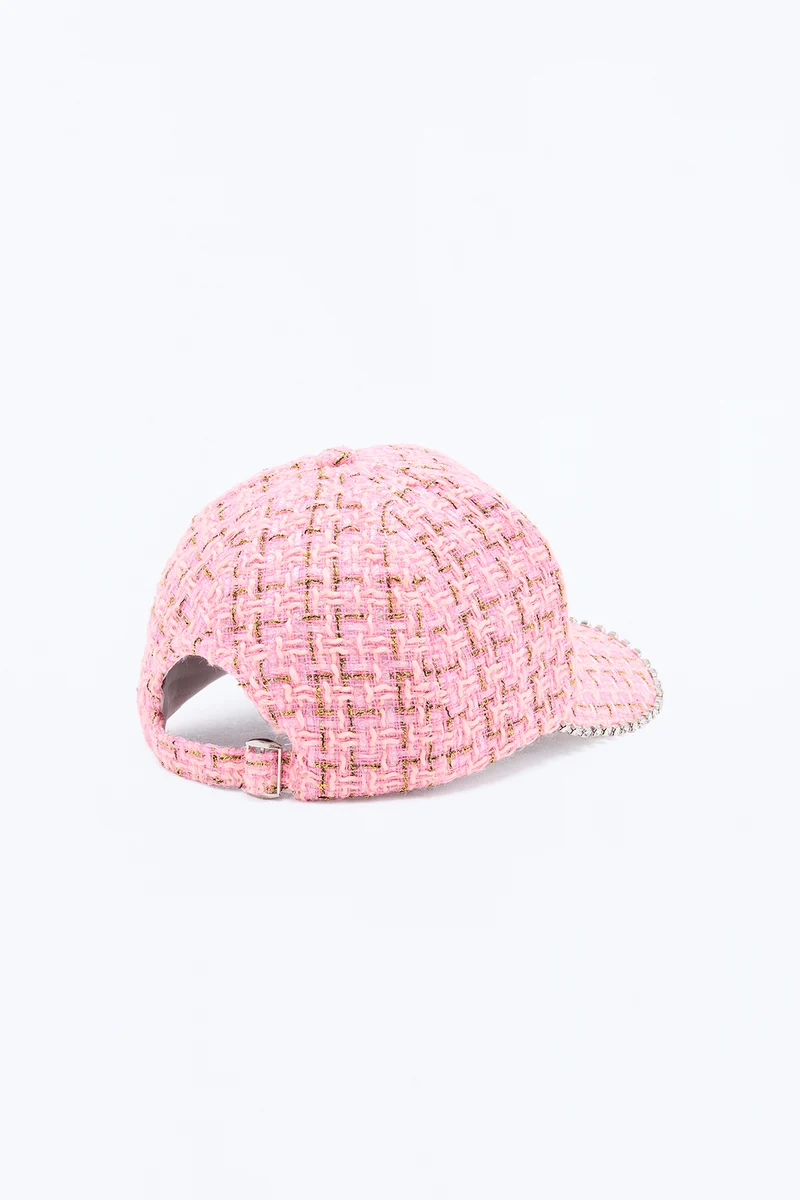 Boucle Babe Baseball Hat - Pink/combo