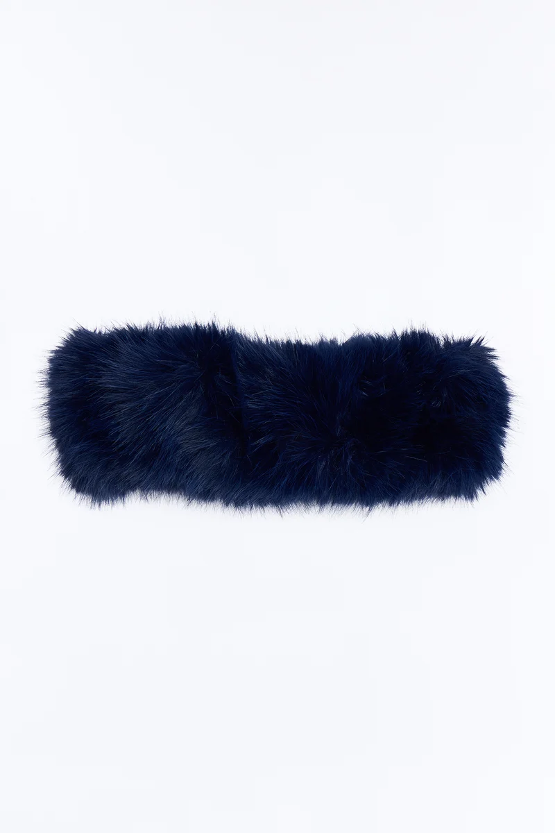 Skiing In Aspen Headband - Navy