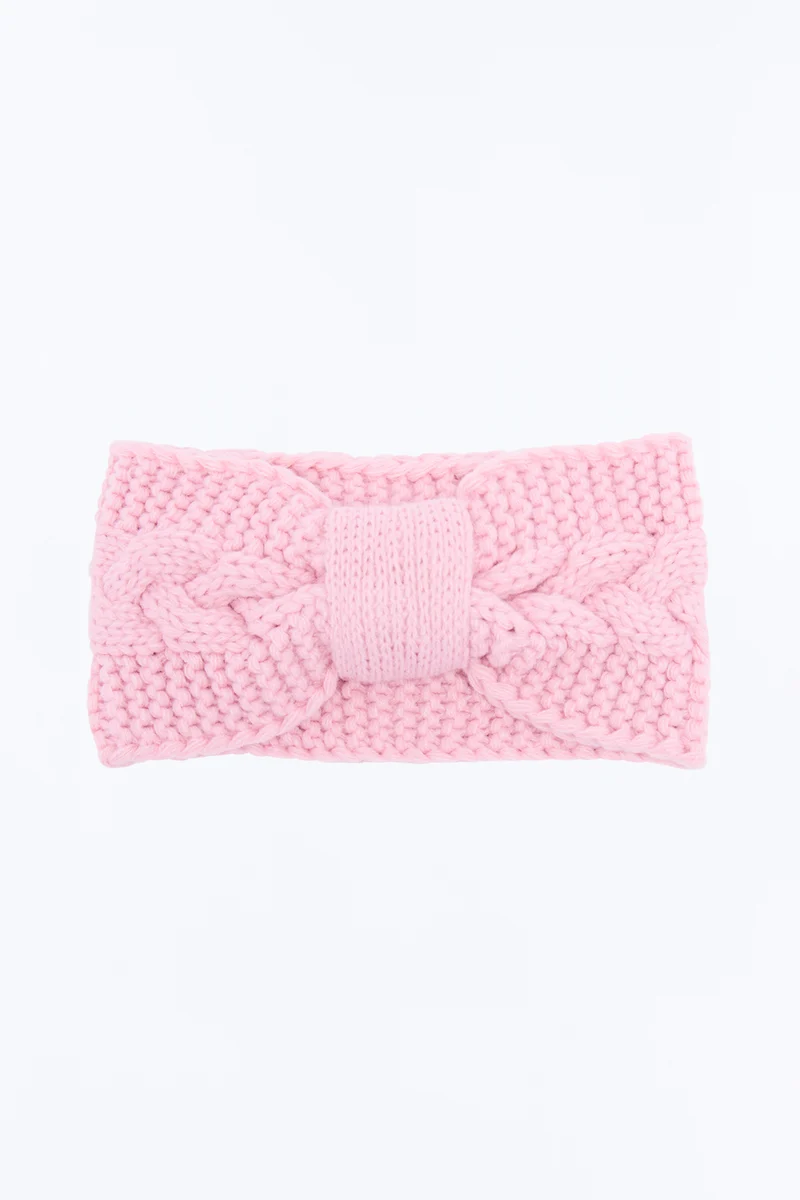 Giving Mixed Feelings Headband - Light Pink