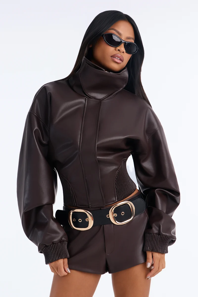 Catch Me Twice Wide Stretch Belt - Black