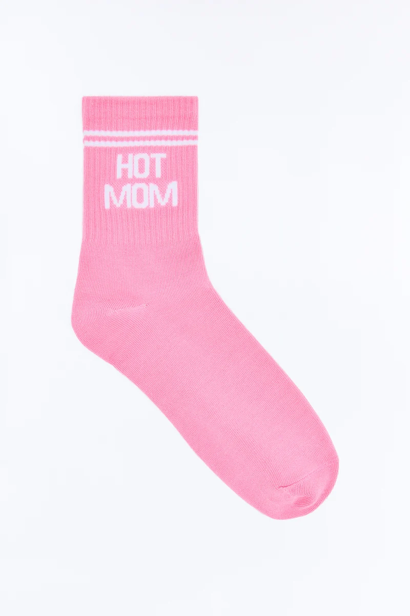 Hot Mom Socks - Pink