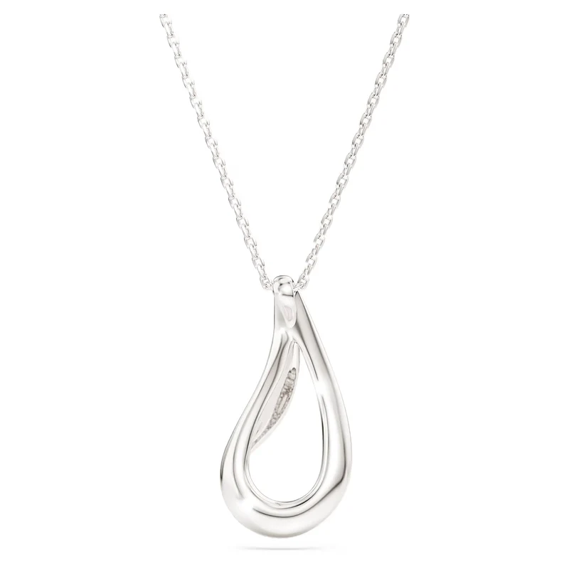 Pendentif Swarovski - Classica - Taille ronde - Long - Argent sterling