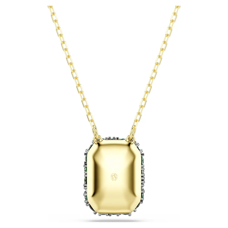Pendentif Swarovski - Sublima - Taille octogonale - Vert & Doré