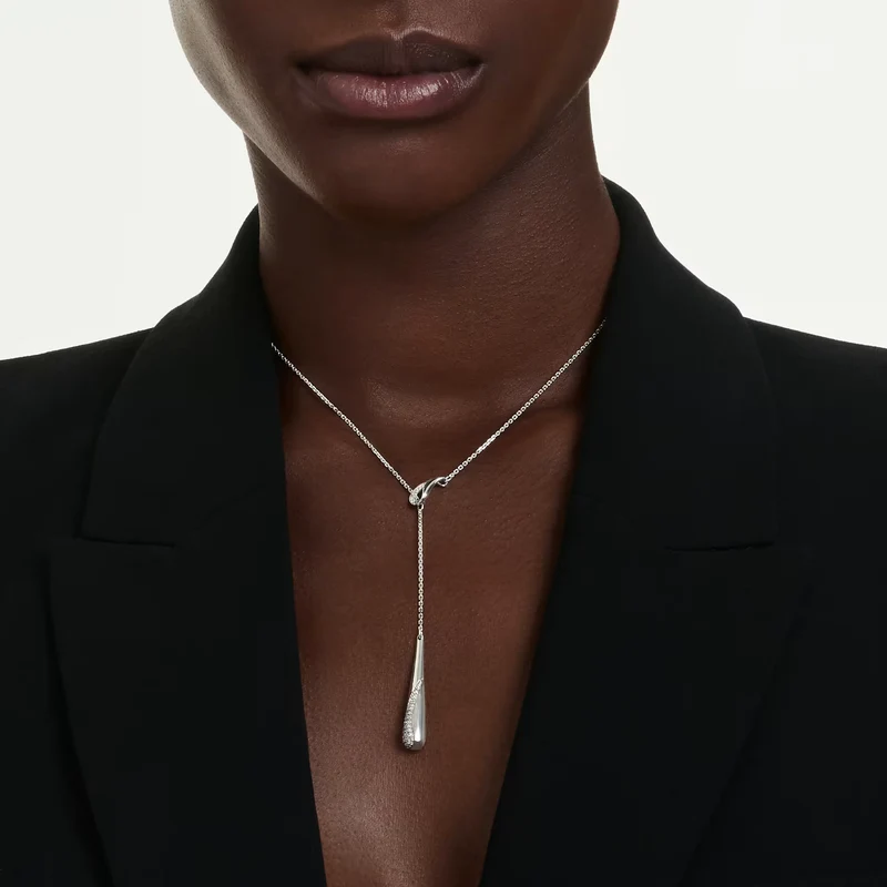 Pendentif Swarovski - Classica - En Y - Argent sterling