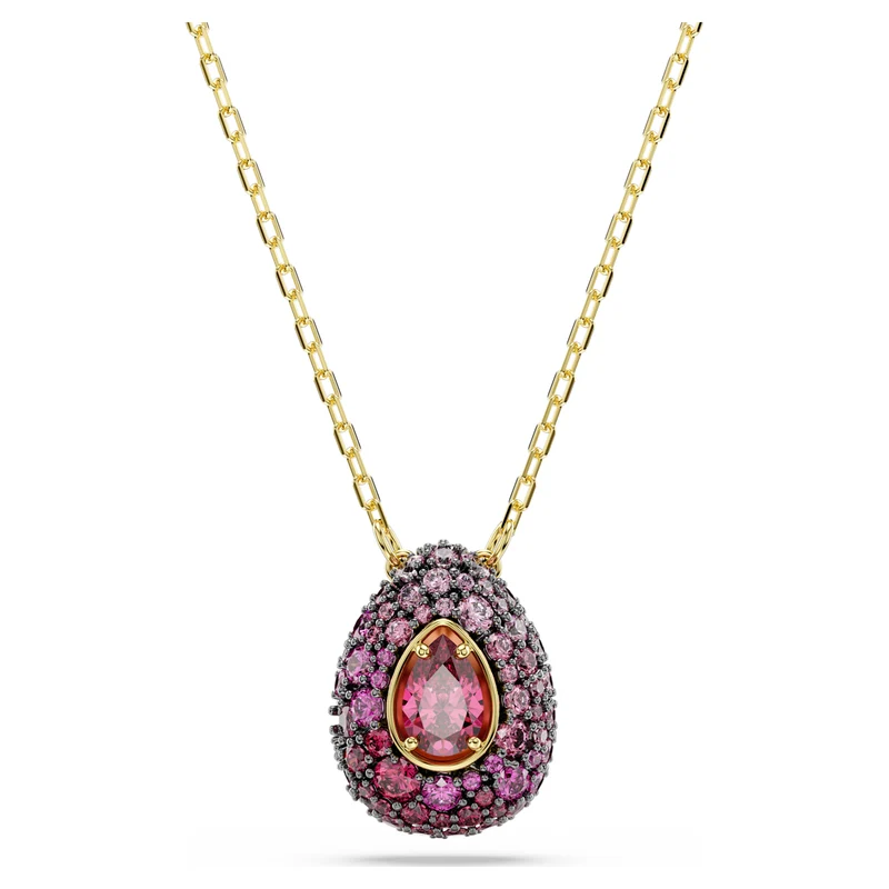 Parure Swarovski - Sublima - Taille poire - Rouge & Doré