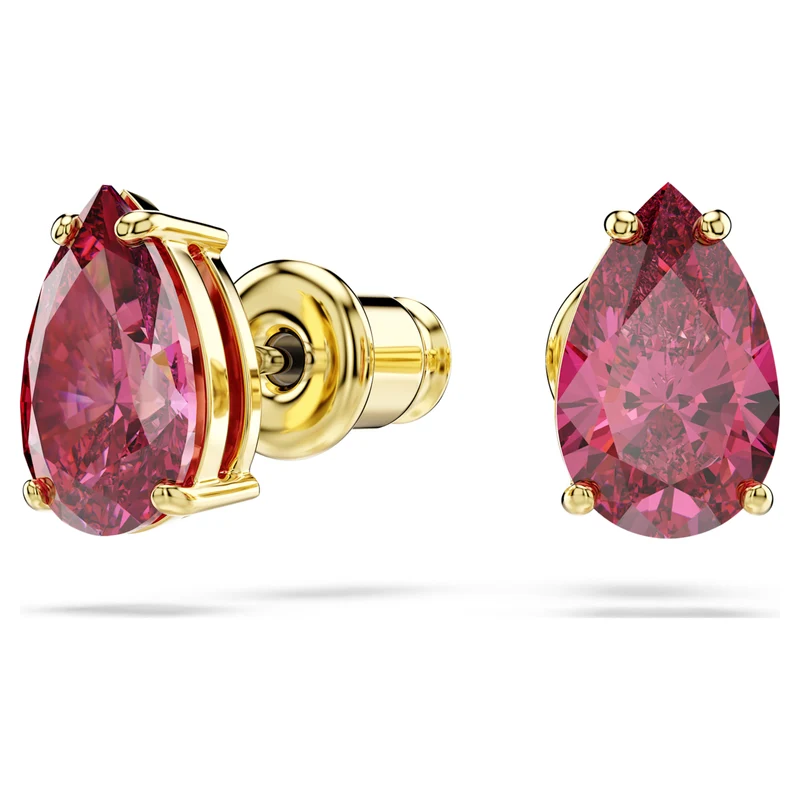 Parure Swarovski - Sublima - Taille poire - Rouge & Doré