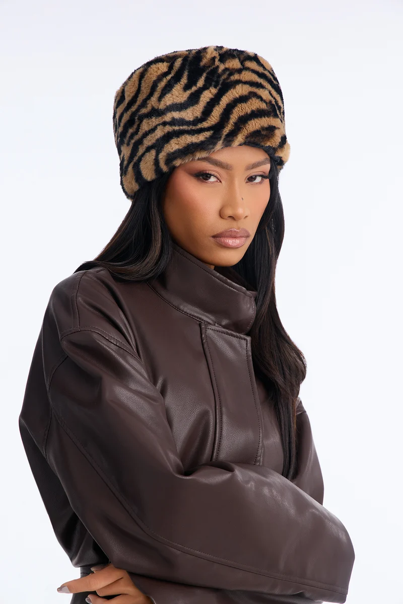Be Fearless Hat - Taupe/combo