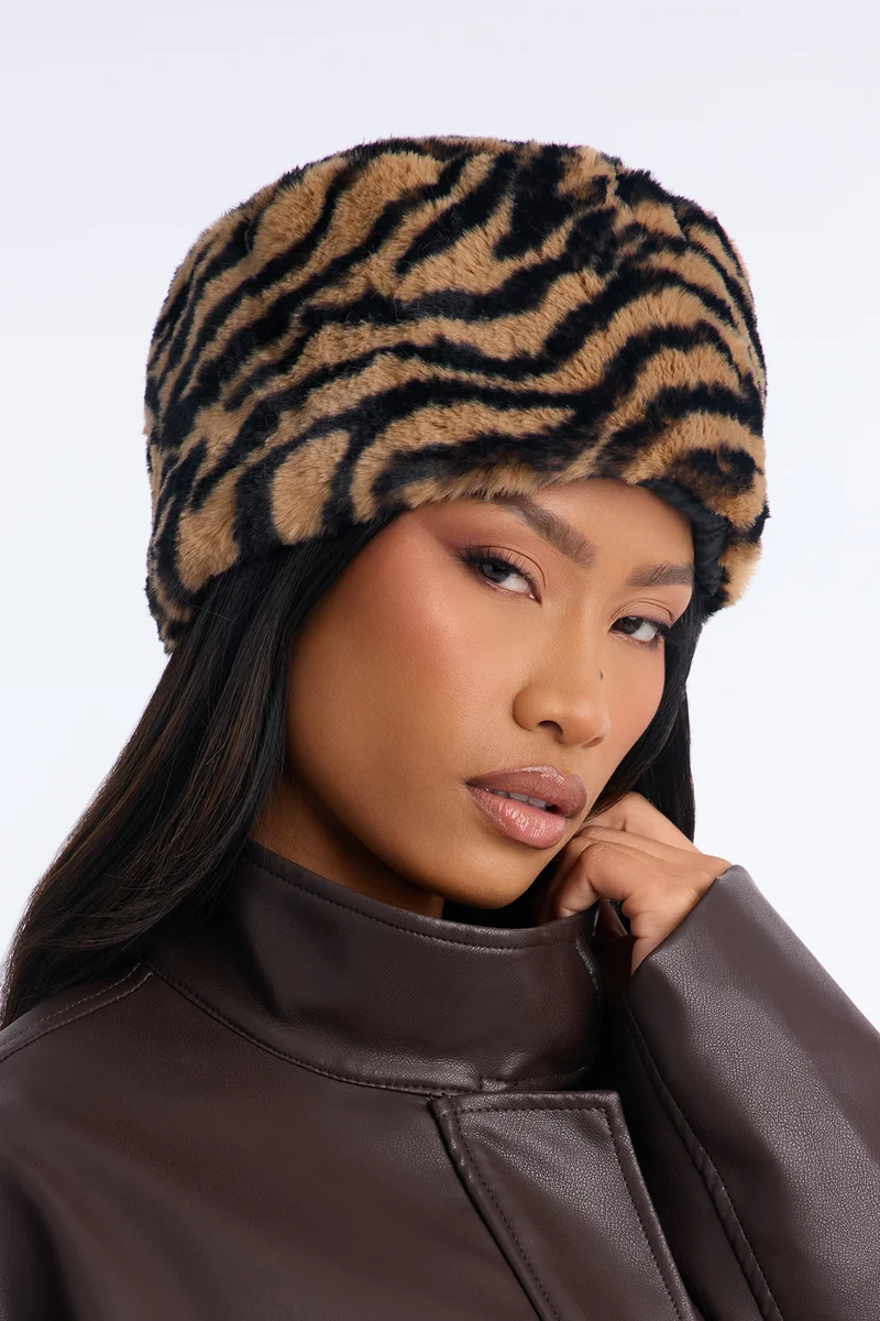 Be Fearless Hat - Taupe/combo