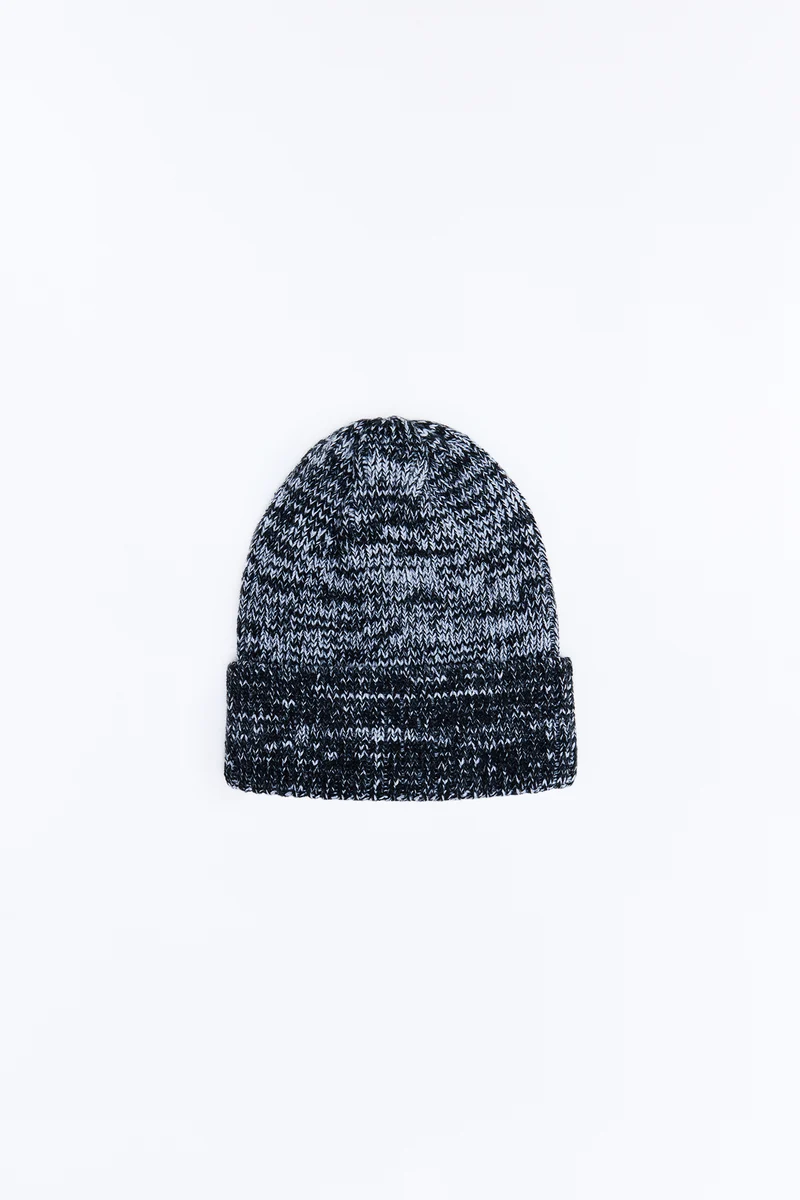 Simply Cozy Beanie - Black/White