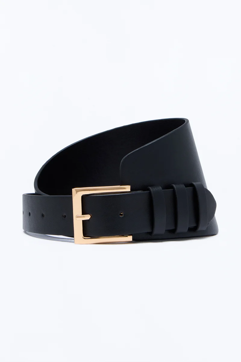 Icon Status Wide Belt - Black