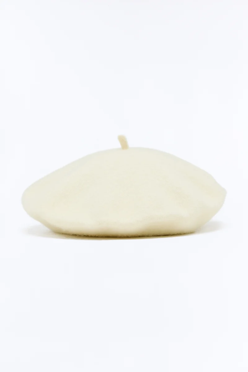 Beauty And The Babe Beret - Ivory