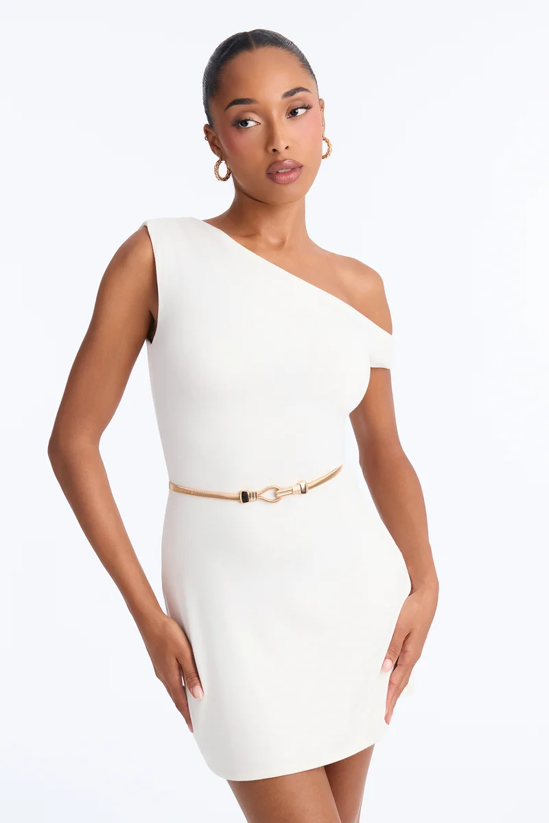 Knot Average Stretch Chain Belt - Gold