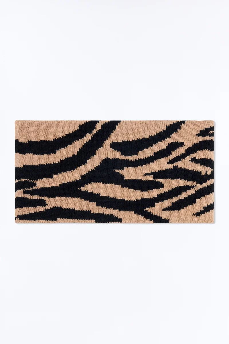 Wildlife Cutie Headband - Taupe/combo