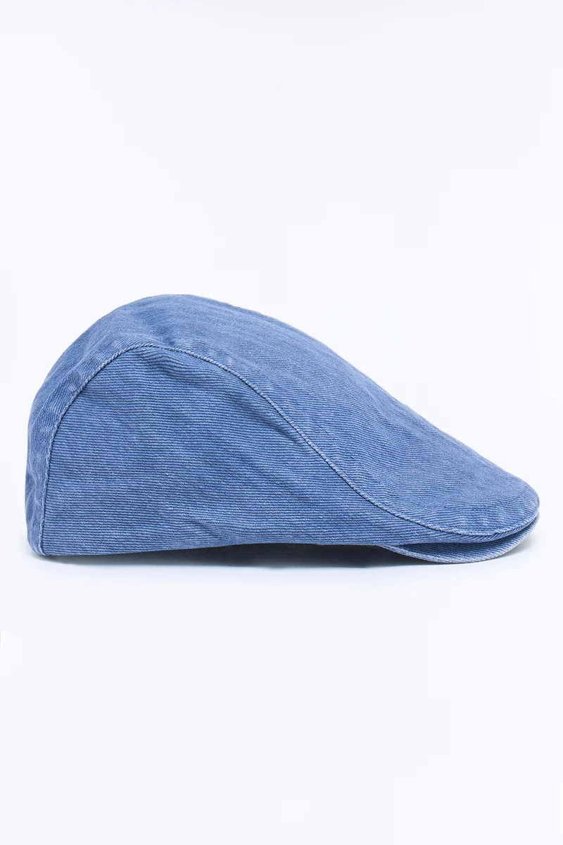 Indigo Avenue Denim Cabbie Hat - Denim