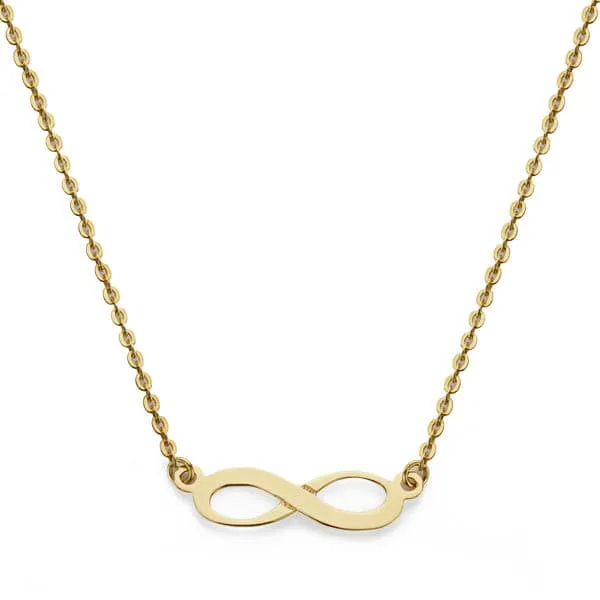 Collier infini – Or jaune 18 carats | Azuline
