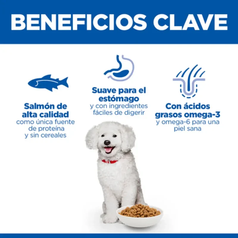 Hill'S Science Plan Adult Hypoallergenic Small y Mini Salmón y Atún 1,5 kg Alimento para Perros