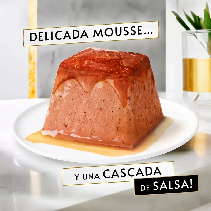 Purina Gourmet Revelations Mousse Salmón Pack 4x57 g