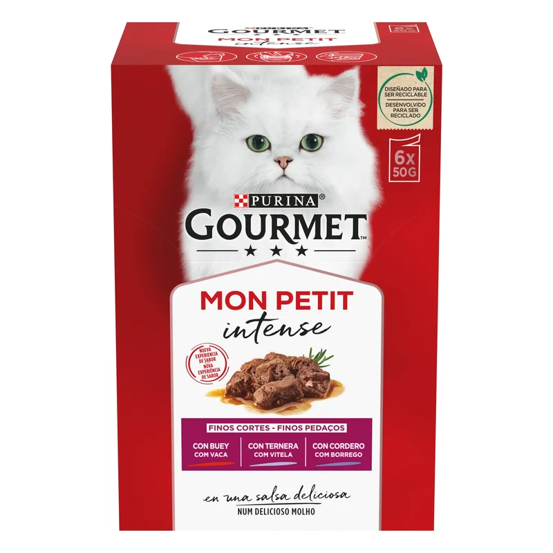 Gourmet Mon Petit Carnes Pack 6X50 g