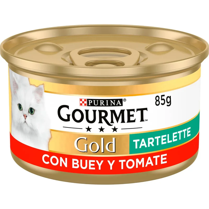 Gourmet Gold Tartalette Buey y Tomate 85 g
