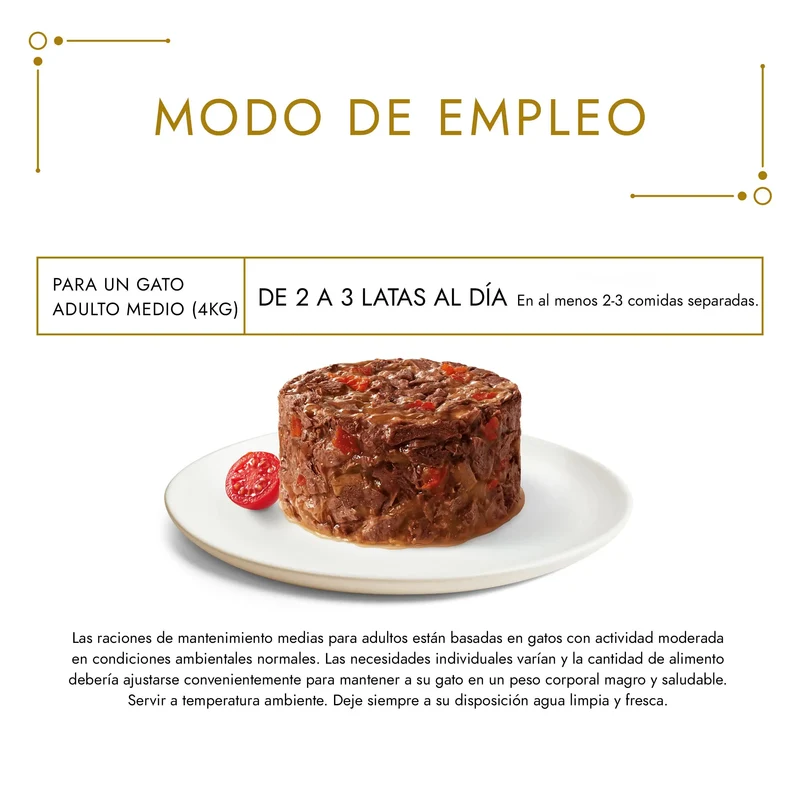 Gourmet Gold Tartalette Buey y Tomate 85 g