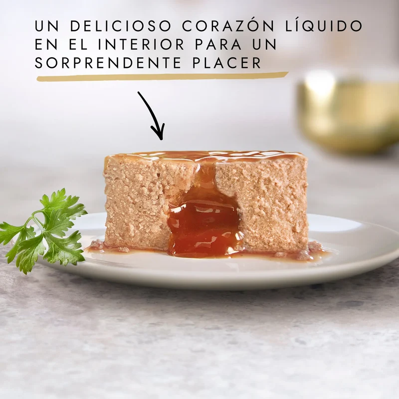 Gourmet Gold Fondant Pollo, Buey, Atún y Salmón Pack 12x85 g