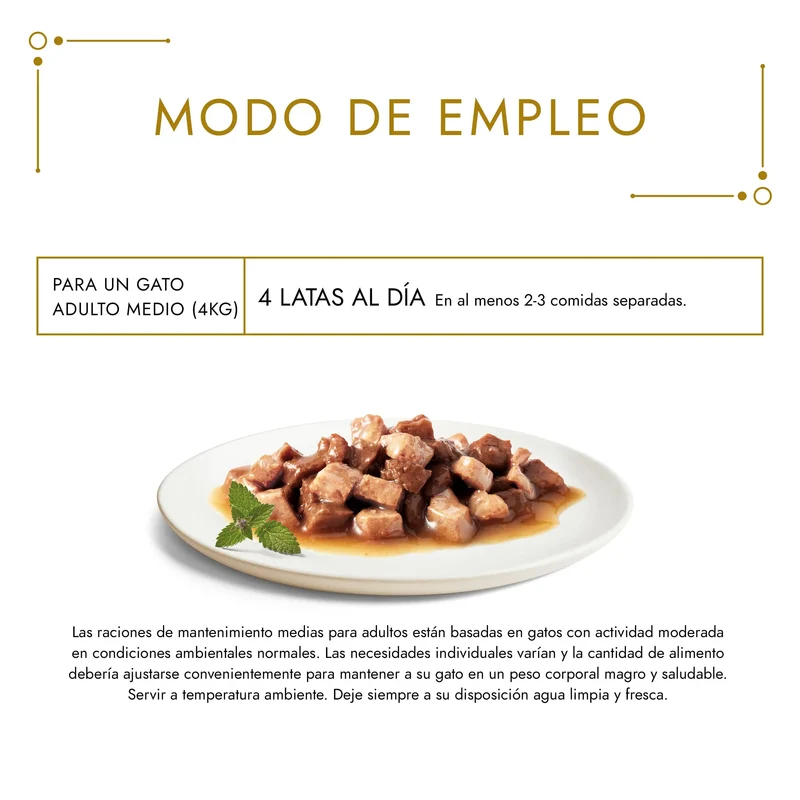 Gourmet Gold Bocaditos Salmón y Pollo 85 g