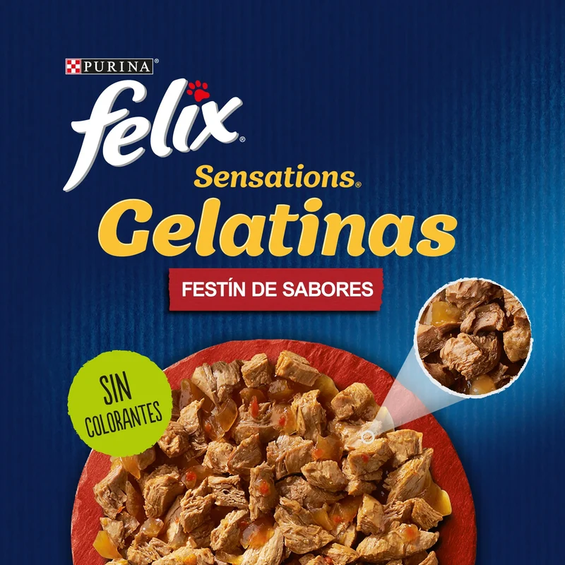 Felix Sensations Surtido Pack 4x85 g