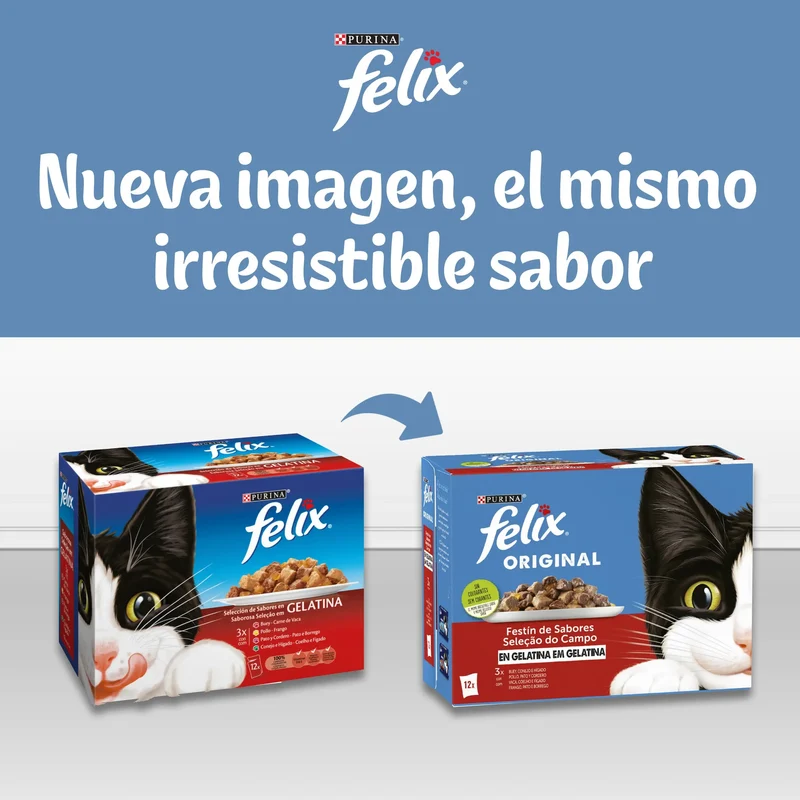 Felix Original Selección Pescados Pack 4x85 g
