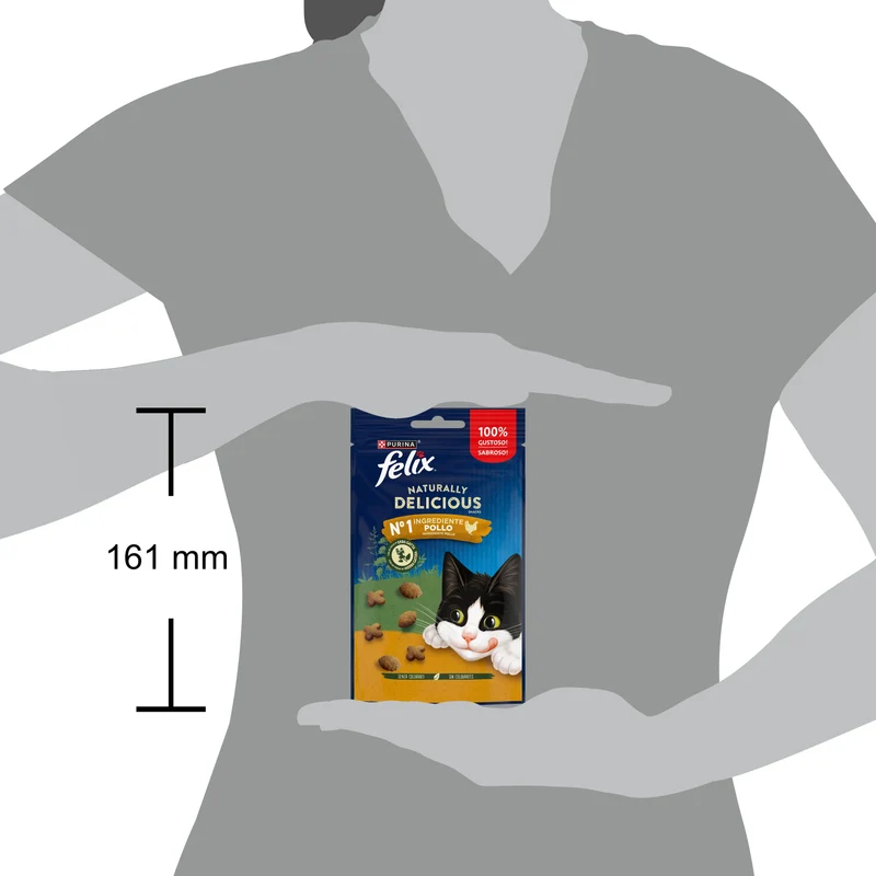 Felix Natural Delicious Pollo y Hierba Gatera 50 g