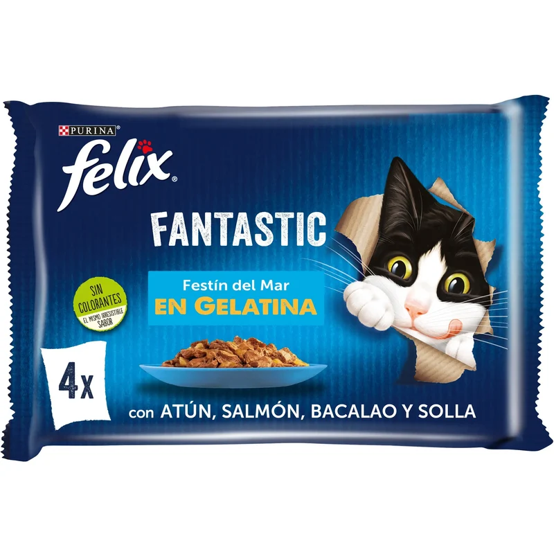 Felix Fantastic Pescados Pack 4X85 g