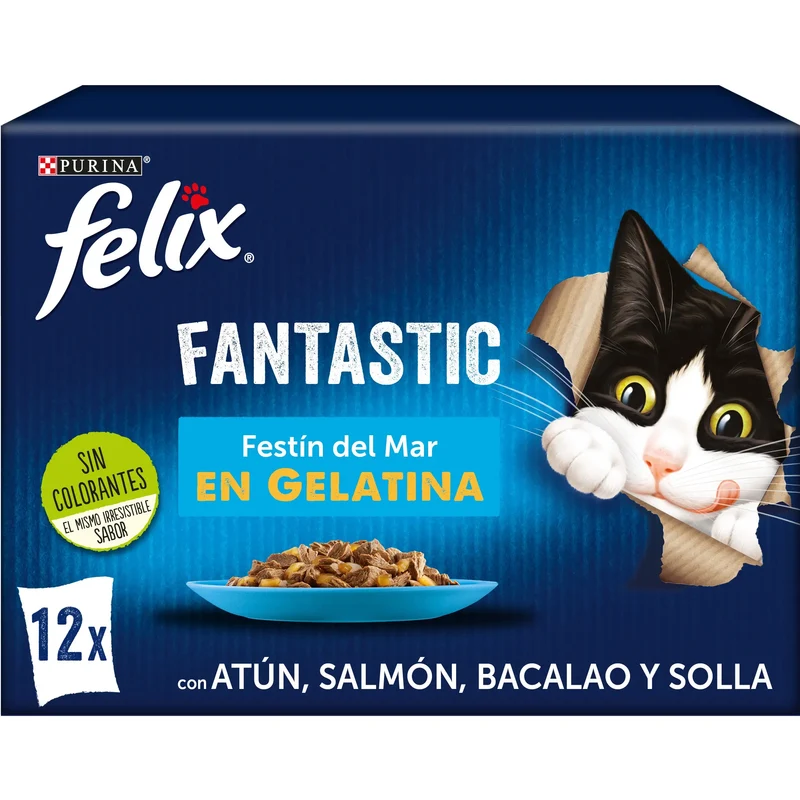 Felix Fantastic Festin Del Mar Pack 12X85 g