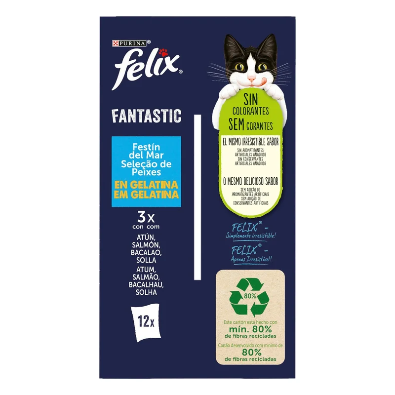 Felix Fantastic Festin Del Mar Pack 12X85 g