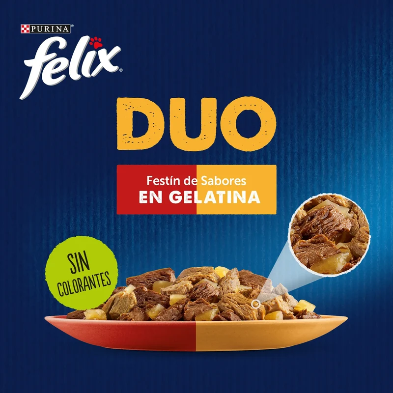 Felix Fantastic Duo Carnes Pack 4X85 g