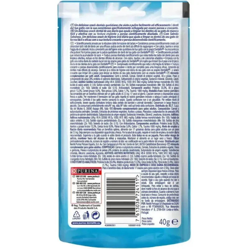 Dentalife Cat Salmón 40 g