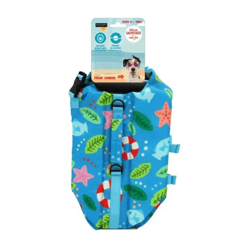 Chaleco Salvavidas para Perros | Transpirable y Secado Rápido | Wouapy