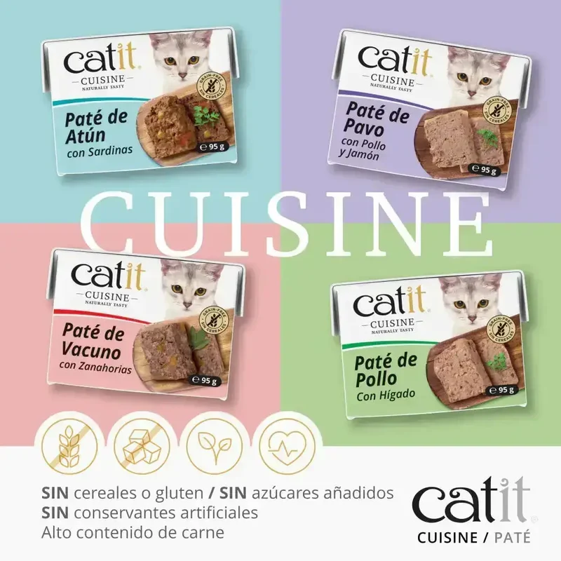 Catit Cuisine Paté de Pollo con Hígado 95 g