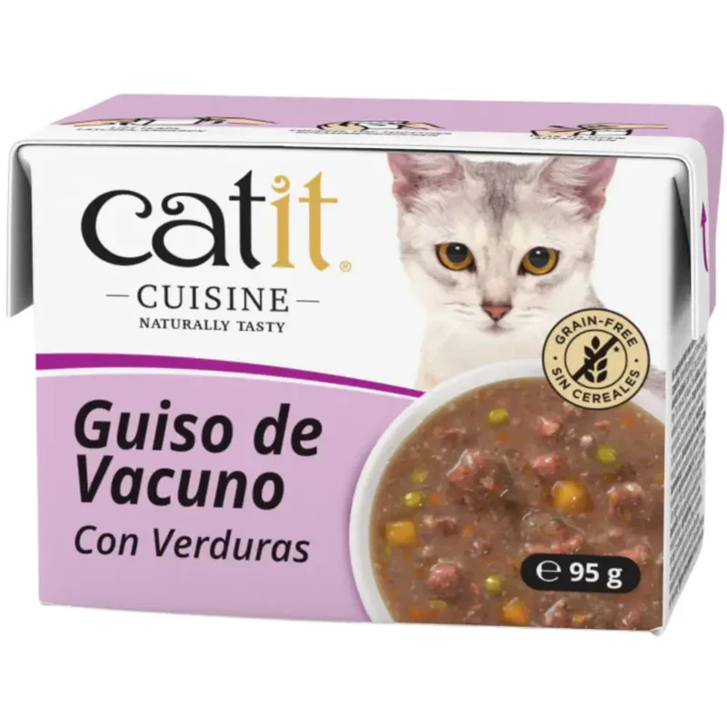 Catit Cuisine Guiso de Vacuno con Verduras 95 g