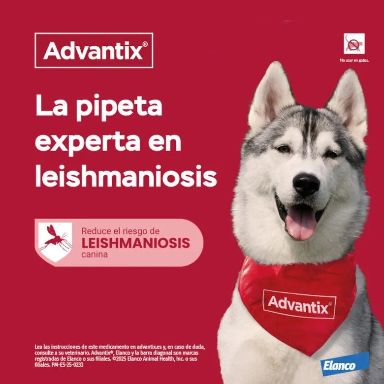 Advantix Pipetas Antiparasitarias 1 ud para Perros