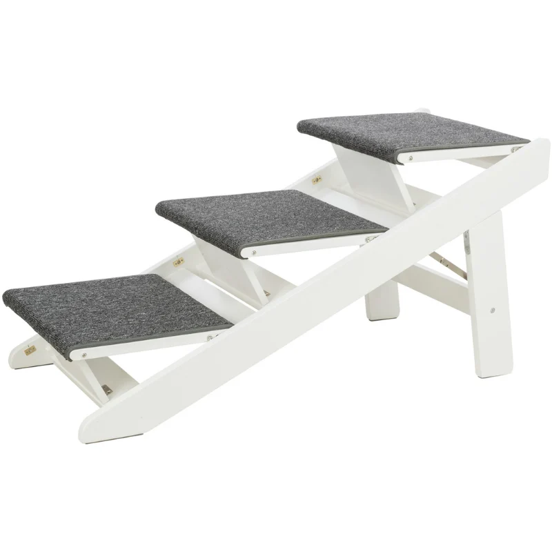 ESCALERA RAMPA ABATIBLE SOFÁ PARA PERROS Y GATOS