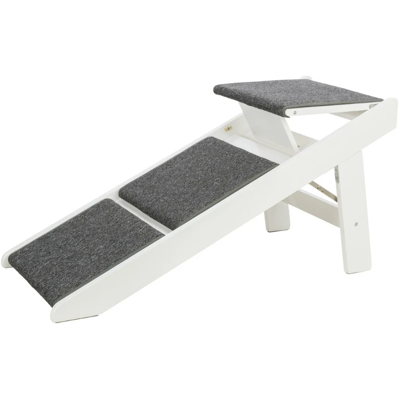 ESCALERA RAMPA ABATIBLE SOFÁ PARA PERROS Y GATOS
