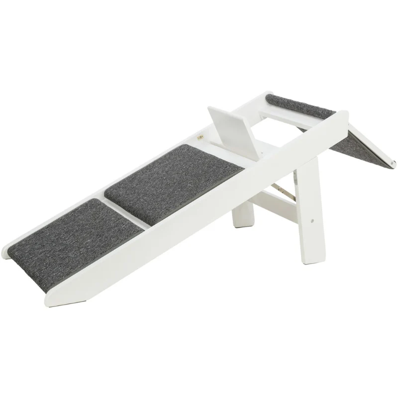 ESCALERA RAMPA ABATIBLE SOFÁ PARA PERROS Y GATOS