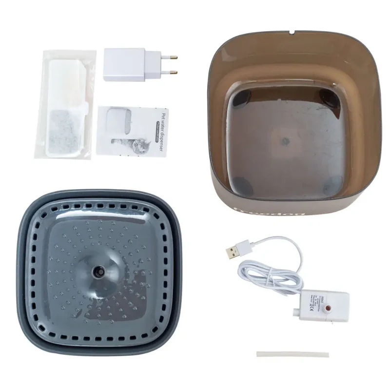 Fuente Automática de Agua Freeflow 3L Para Perros y Gatos (Filtro Incluido)