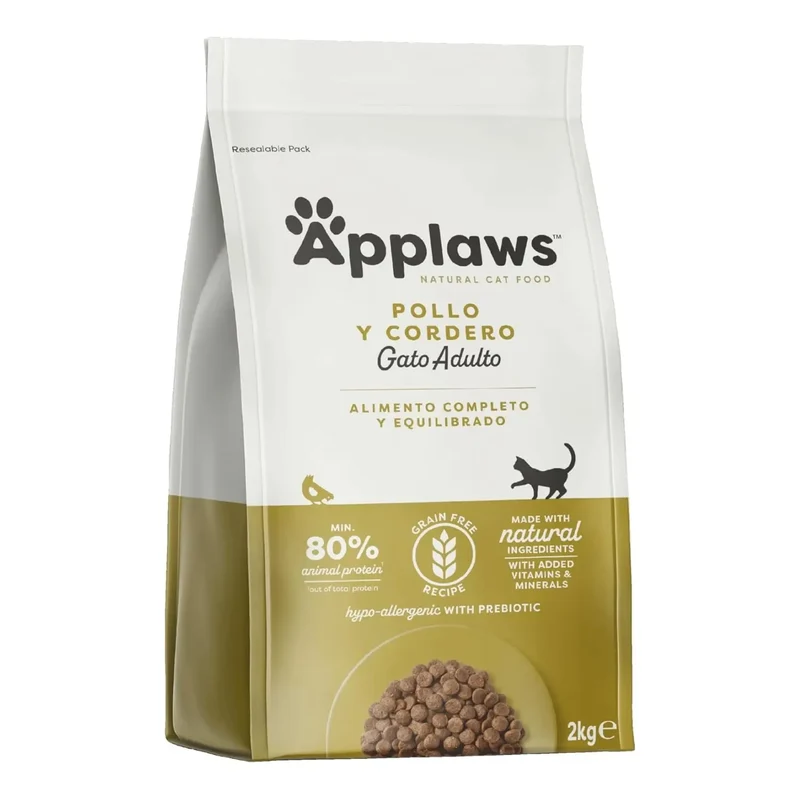 Applaws Cat Dry Pollo y Cordero 2 kg