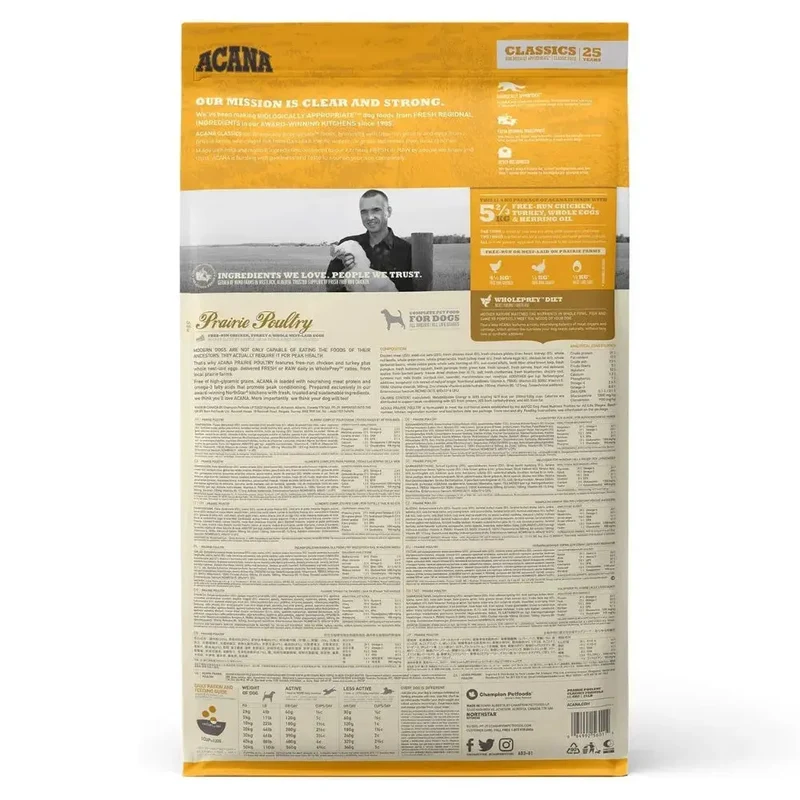 Acana Classics Prairie Poultry Pienso para Perros
