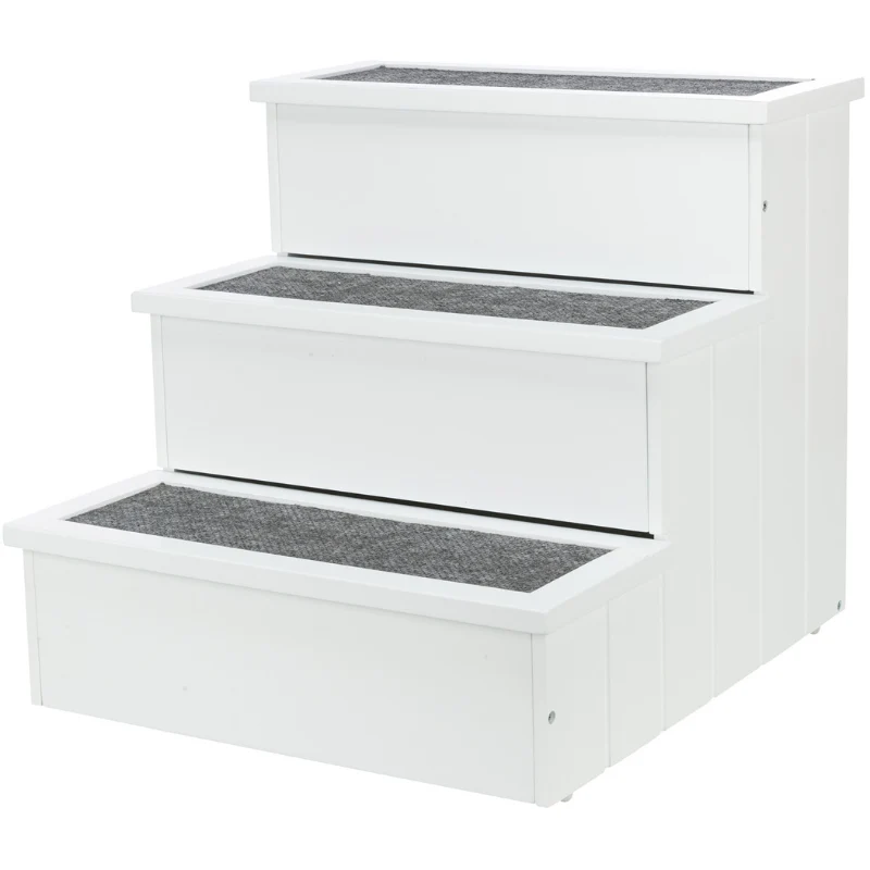 ESCALERA BLANCA PARA PERROS Y GATOS