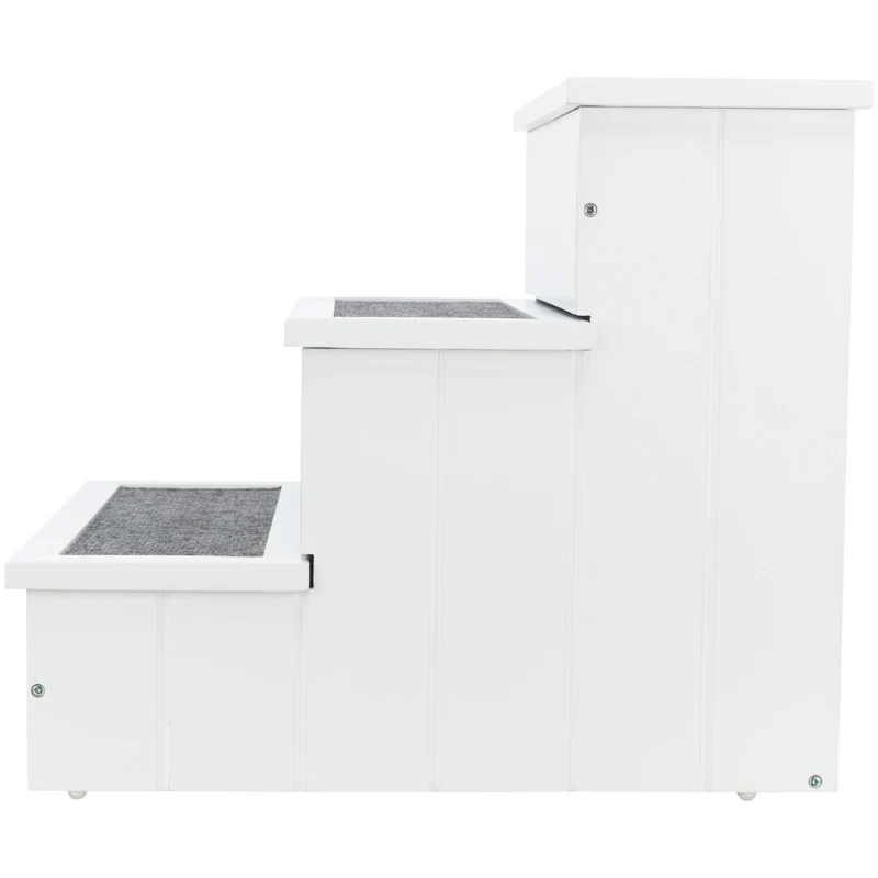 ESCALERA BLANCA PARA PERROS Y GATOS