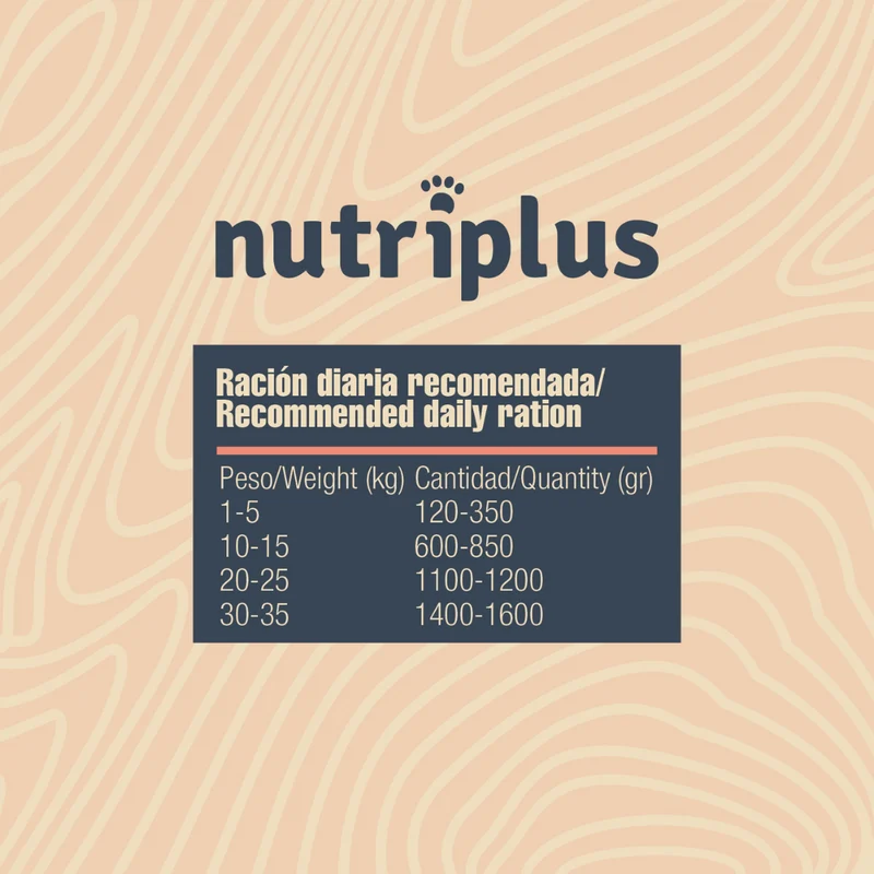NUTRIPLUS PERROS COMIDA HUMEDA SALMÓN 6x400 GR